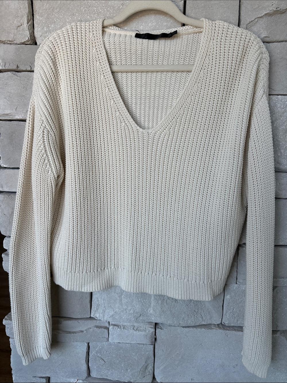 Jenni Kayne Cropped Cabin Sweater
Size XS — Ivory